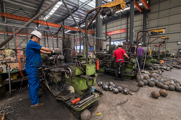 盐城网架配件车间